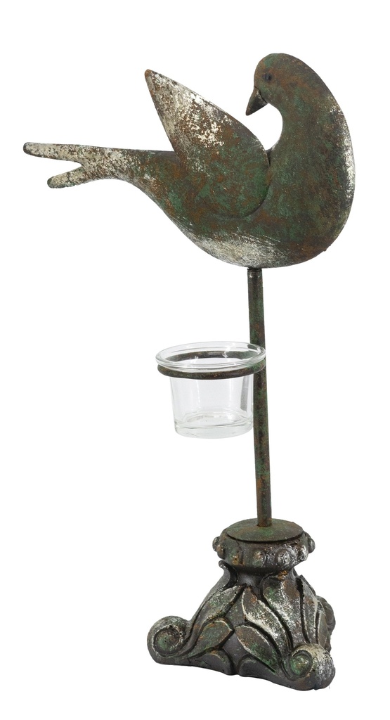 BIRD TEA LIGHT CANDLE HOLDER