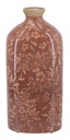 TAN CERAMIC VASE - LARGE