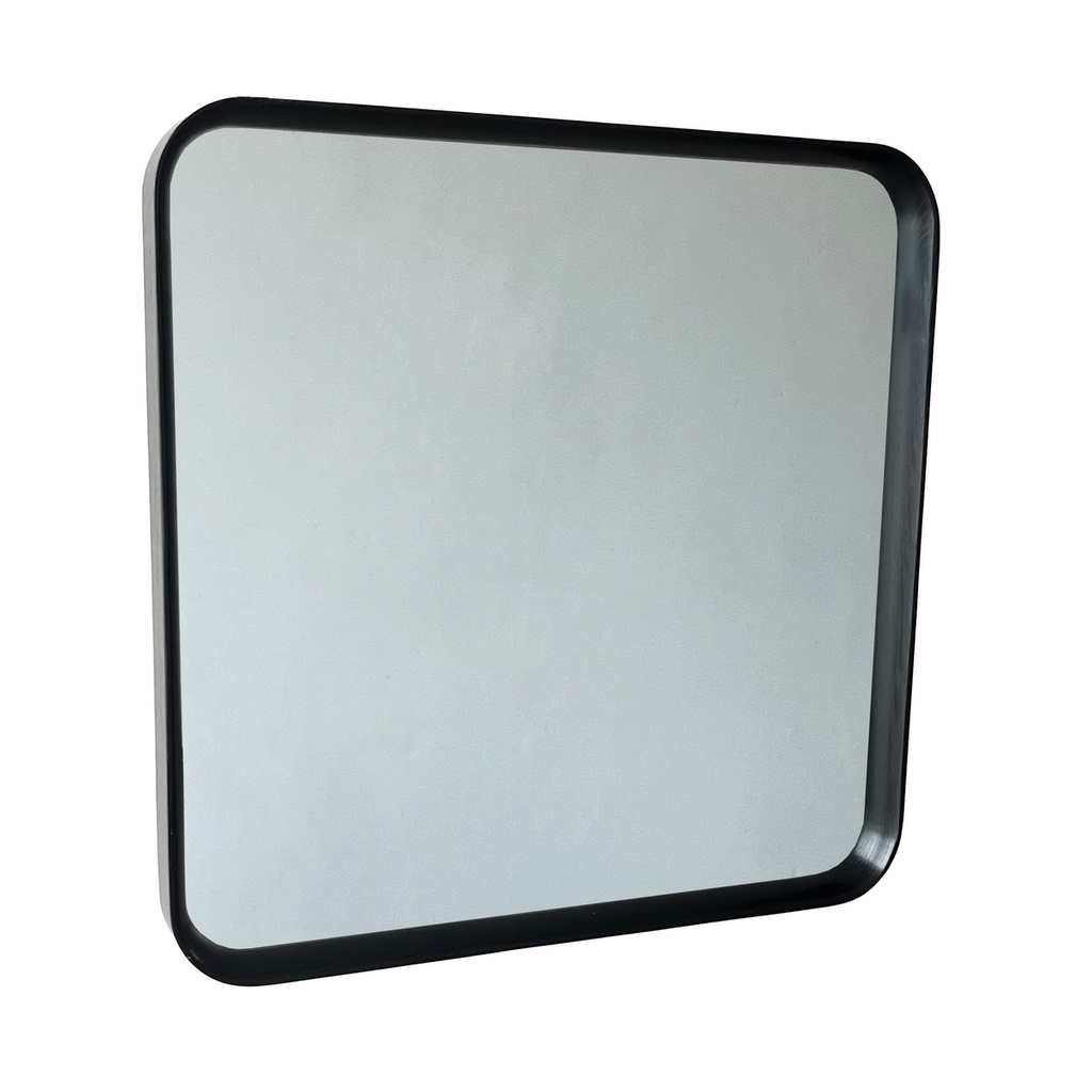 BLACK OAK SQUARE FRAMED MIRROR