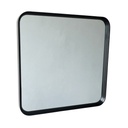 BLACK OAK SQUARE FRAMED MIRROR