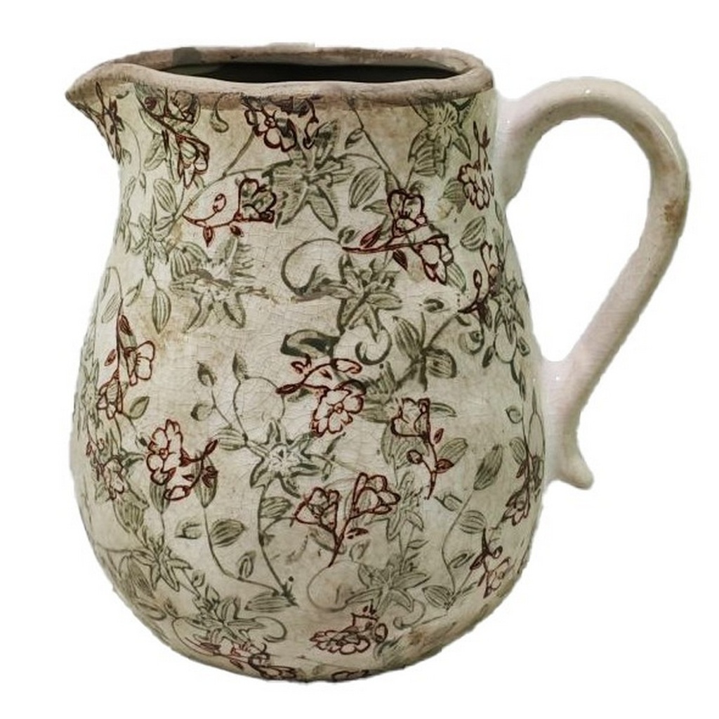 AUTUMN FLORAL CERAMIC  JUG - AUTUMN