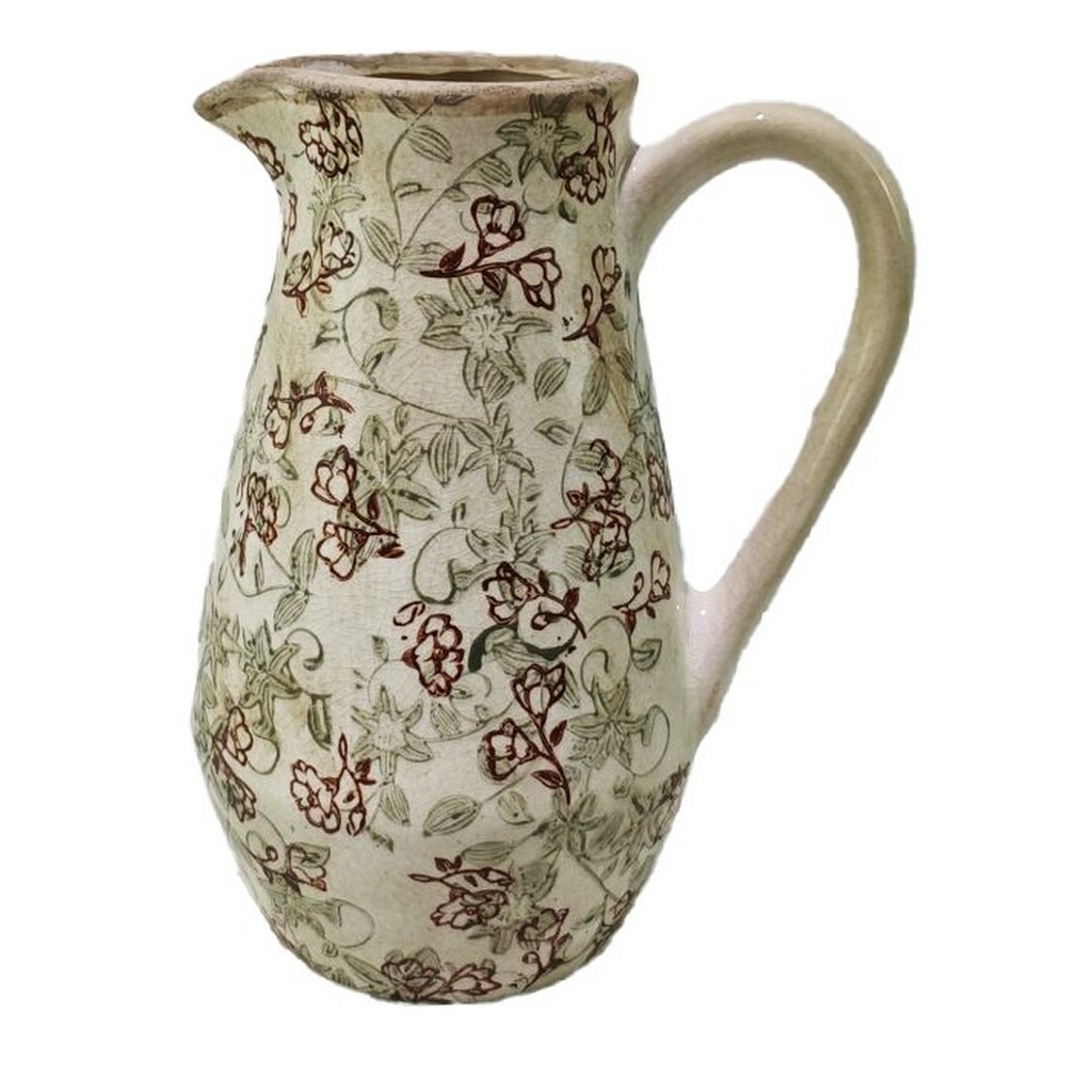AUTUMN FLORAL CERAMIC  JUG - AUTUMN
