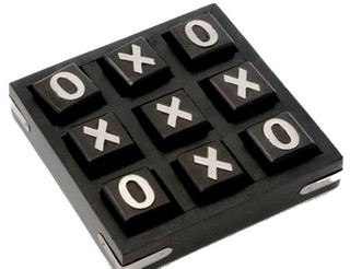 WOODEN TIC TAC TOE