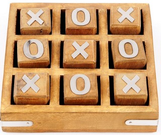 WOODEN TIC TAC TOE