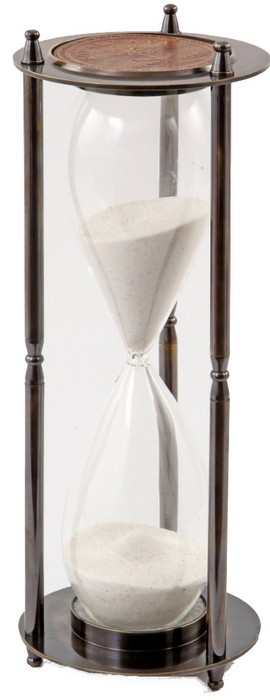 SANDTIMER BRASS