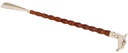 SHOE HORN WALNUT FINISH / BRASS