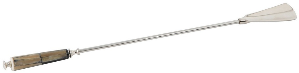 ALUMINIUM SHOE HORN W/ HORN HANDLE