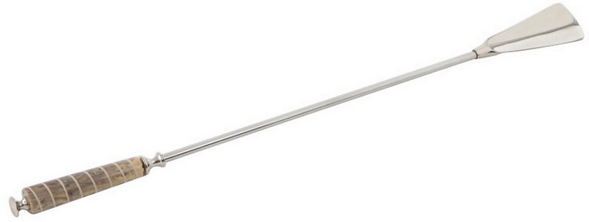 ALUMINIUM SHOE HORN W/ RESIN HANDLE