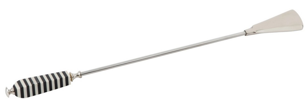 ALUMINIUM SHOE HORN W/ RESIN HANDLE