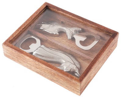 ALUMINIUM BOTTLE OPENERS S/2
