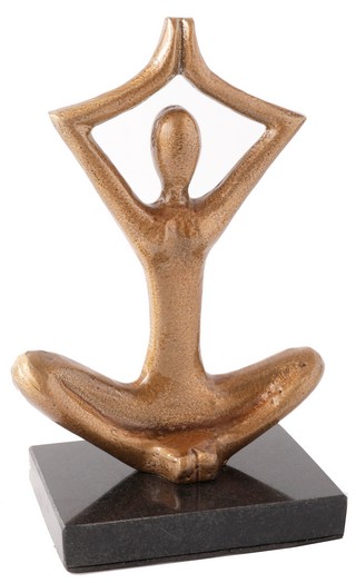 ALUMINIUM YOGA SCULPTURE
