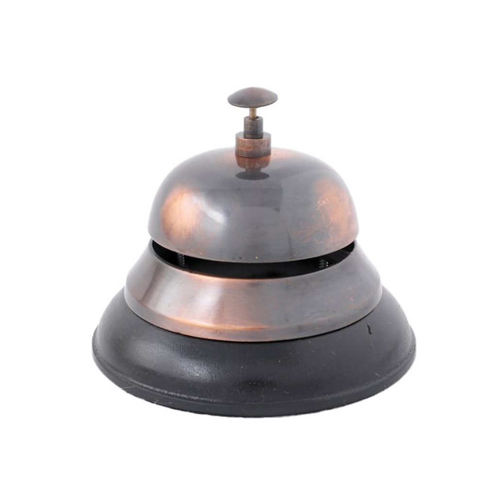 VINTAGE ALUMINIUM TABLE BELL