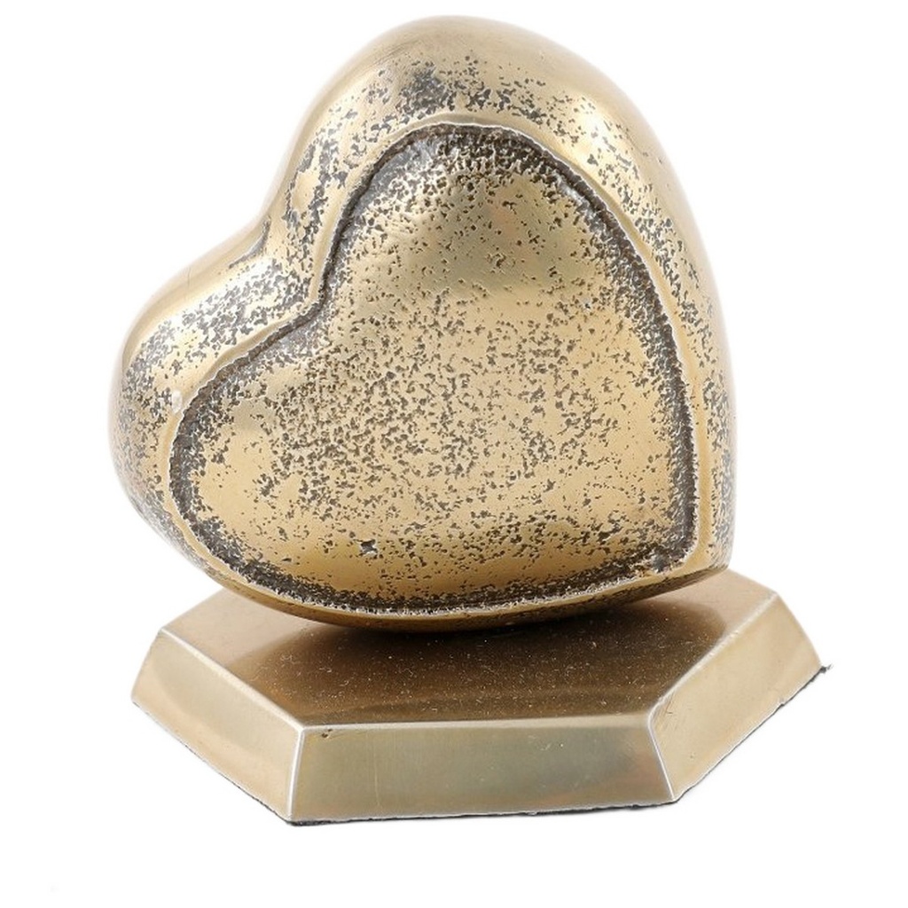 ALUMINIUM / BRASS HEART