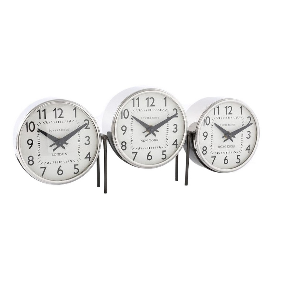 ALUMINIUM WORLD CLOCKS