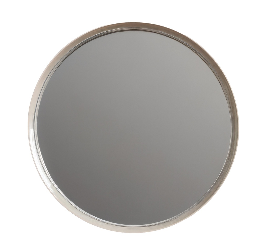 CREAM ROUND MIRROR