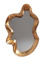 VINTAGE GOLD ABSTRACT MIRROR
