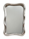 VINTAGE SILVER ABSTRACT MIRROR