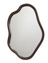 WALNUT ABSTRACT MIRROR