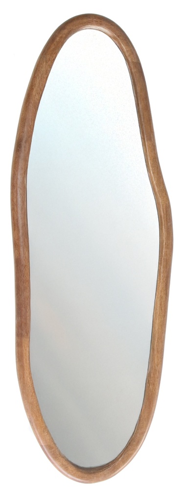 SQUIGGLE MIRROR - WALNUT