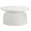 OUTDOOR COFFEE TABLE - WHITE