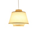 BAMBOO & LINEN PENDANT