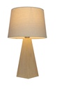 BAMBOO & LINEN TABLE LAMP  - NATURAL