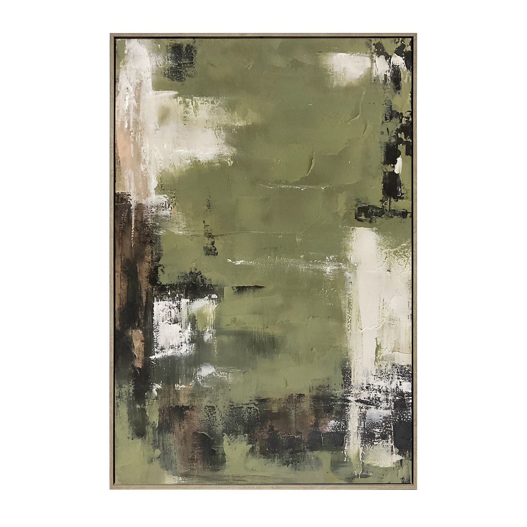 FRAMED CANVAS  
80% HANDPAINTING