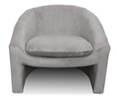 SHACKELTON CORDUROY OCCASIONAL CHAIR - GREY