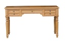 OAK DESK 3 DRAWERS 140X70CM