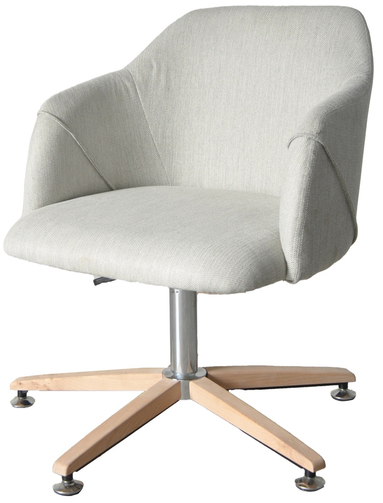 CONTOUR FABRIC ADJUSTABLE OFFICE CHAIR
