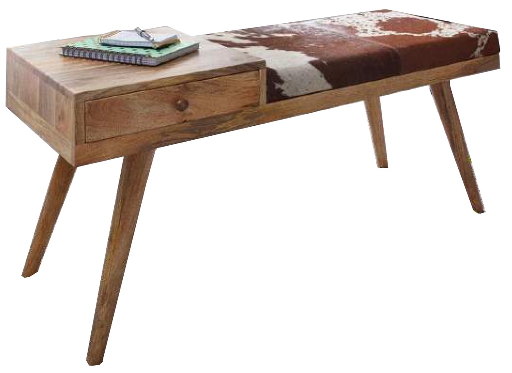 MID CENTURY PHONE BENCH