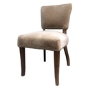 SHERPA DINING CHAIR -  SYNTHETIC SHEEP WOOL
