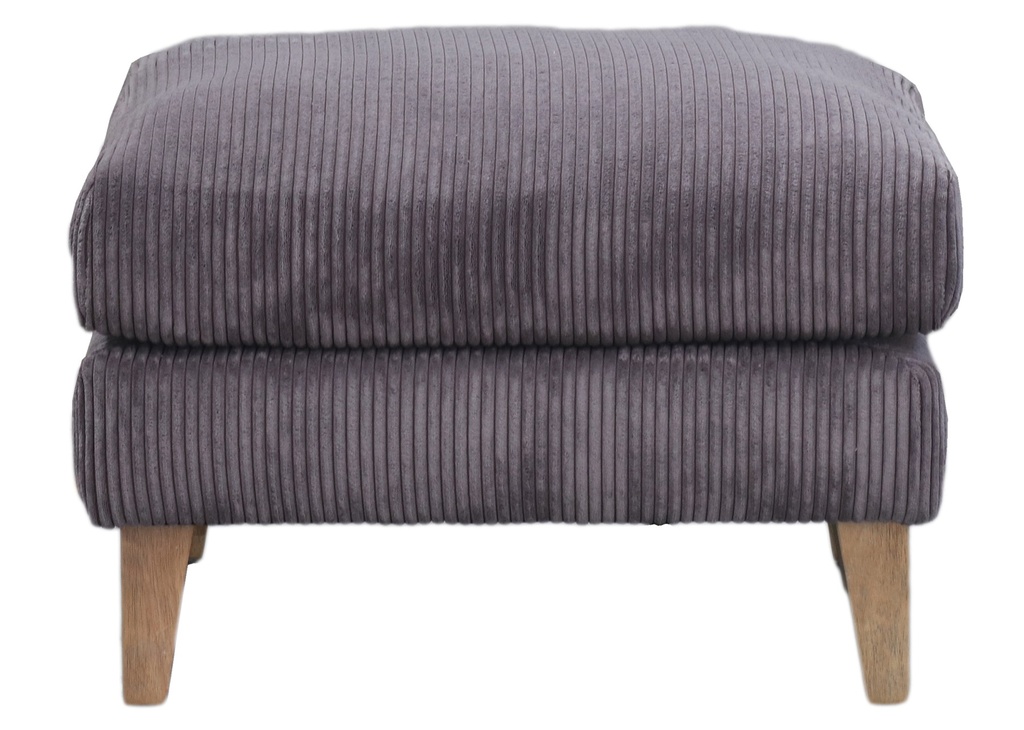 KING HENRY OTTOMAN - DARK GREY