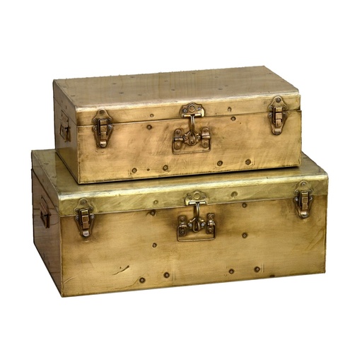 [KC1245] COPPER TRUNKS S/2