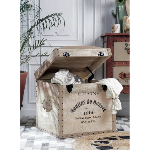 [KC1252] TRUNK WITH SEAT