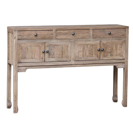 [CF8194] CONSOLE - RECLAIMED OAK TOP