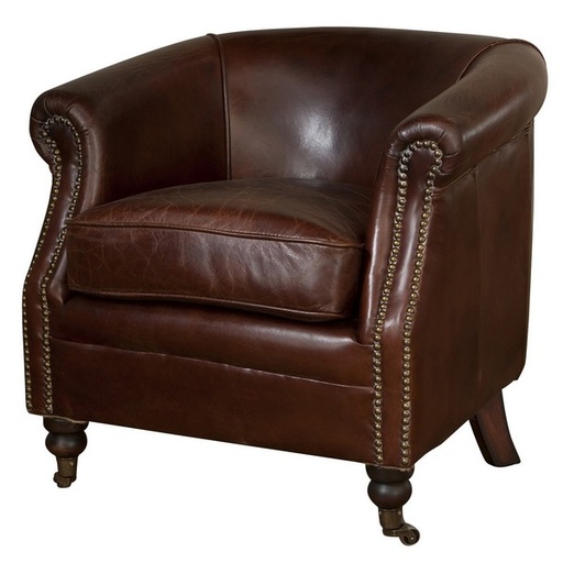 [AF2011] MOSSBERG CHAIR VINTAGE CIGAR