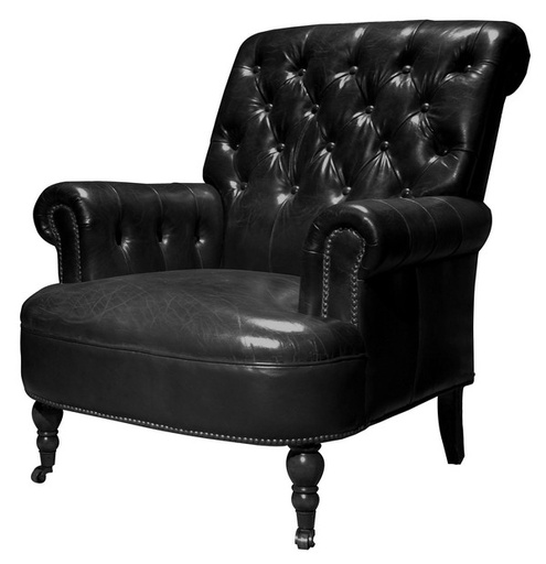 [AF2280] WALDORF ARMCHAIR - BELON BLACK