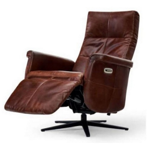 [AF2291] PROVIDENCE ELECTRIC RECLINER - VINTAGE CIGAR