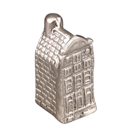 [AM9048] ALU HOUSE DECO SCULPTURE - SILVER