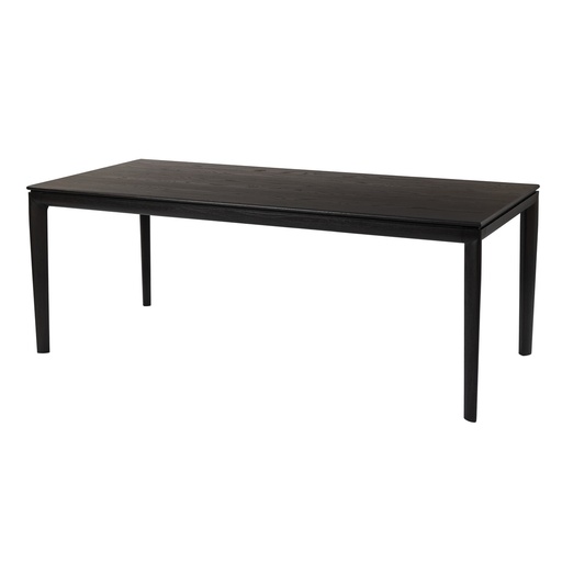 [BR3037] SAVANNAH WALNUT DINING TABLE - OAK WALNUT FINISH