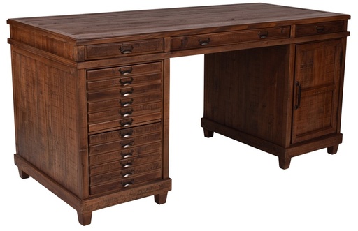 [CF8178] PHARMACY RECLAIMED DESK - RECLAIMED FIR
