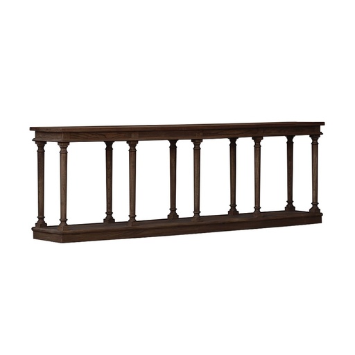 [CF8296] CORINTHIAN CONSOLE - RECLAIMED ELM