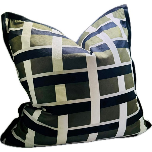 [CO4010] SNUGG & CO. CUSHION COVER - PRINTED CUSHION COVER - GREEN VELVET