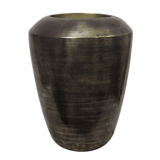 [DU6001] VASE - ANTIQUE BRASS