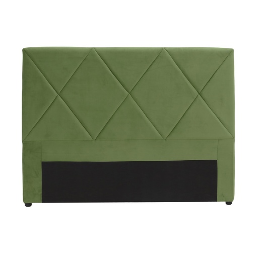 [FG8003] METRO DIAMOND STITCHED DOUBLE/QUEEN HEADBOARD - VELVET OLIVE