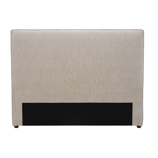 [FG8007] VOUGE WITH PIPED EDGE DOUBLE/QUEEN HEADBOARD - FABRIC TAUPE