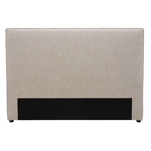 [FG8011] VOUGE WITH PIPED EDGE KING/SUPER KING HEADBOARD - FABRIC TAUPE