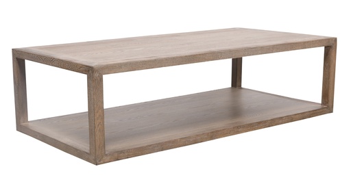 [GO9013] LOTUS & JADE COFFEE TABLE - ASH