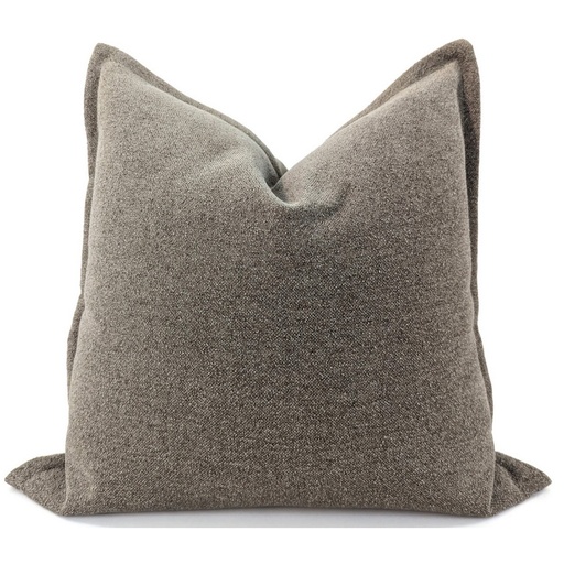 [HB7044] SNUGG & CO  CUSHION COVER - HAZELNUT